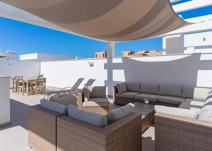 With Big Roof Terrace Estepona