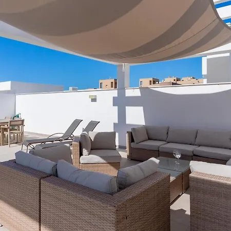 With Big Roof Terrace Estepona